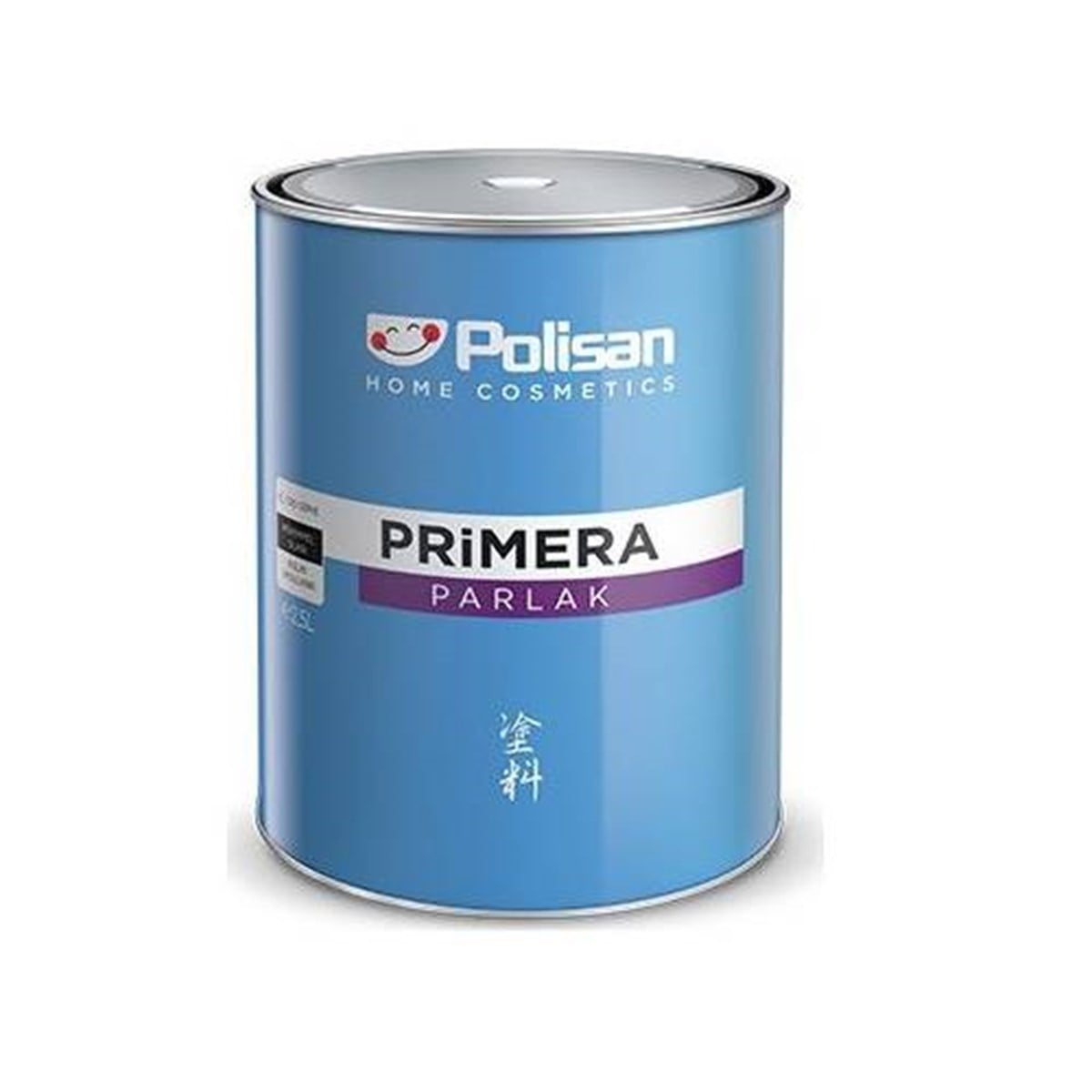 POLİSAN PRİMERA PARLAK SENTETİK BOYA 2.5 LT KIRMIZ