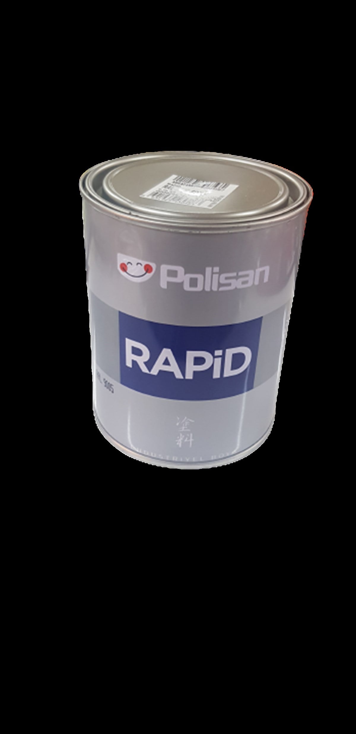 POLİSAN RAPİD BOYA RAL 9005 SİYAH 0.75 LT