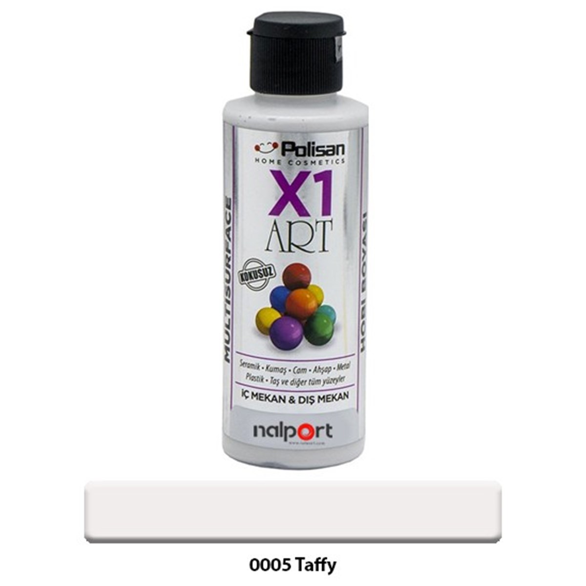 POLİSAN X1 ART MULTISUFACE TAFFY 120 ML