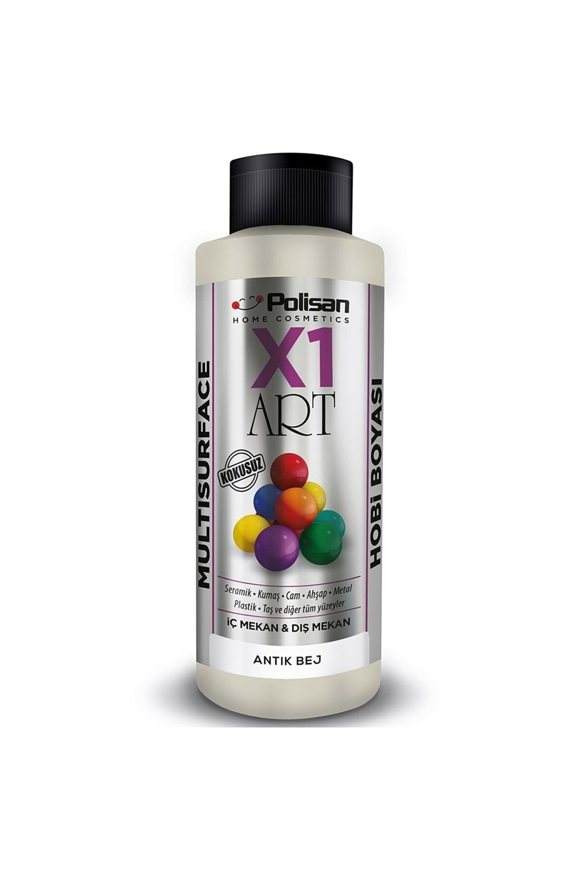 POLİSAN X1 ART MULTISURFACE ANTİK BEJ 120 ML