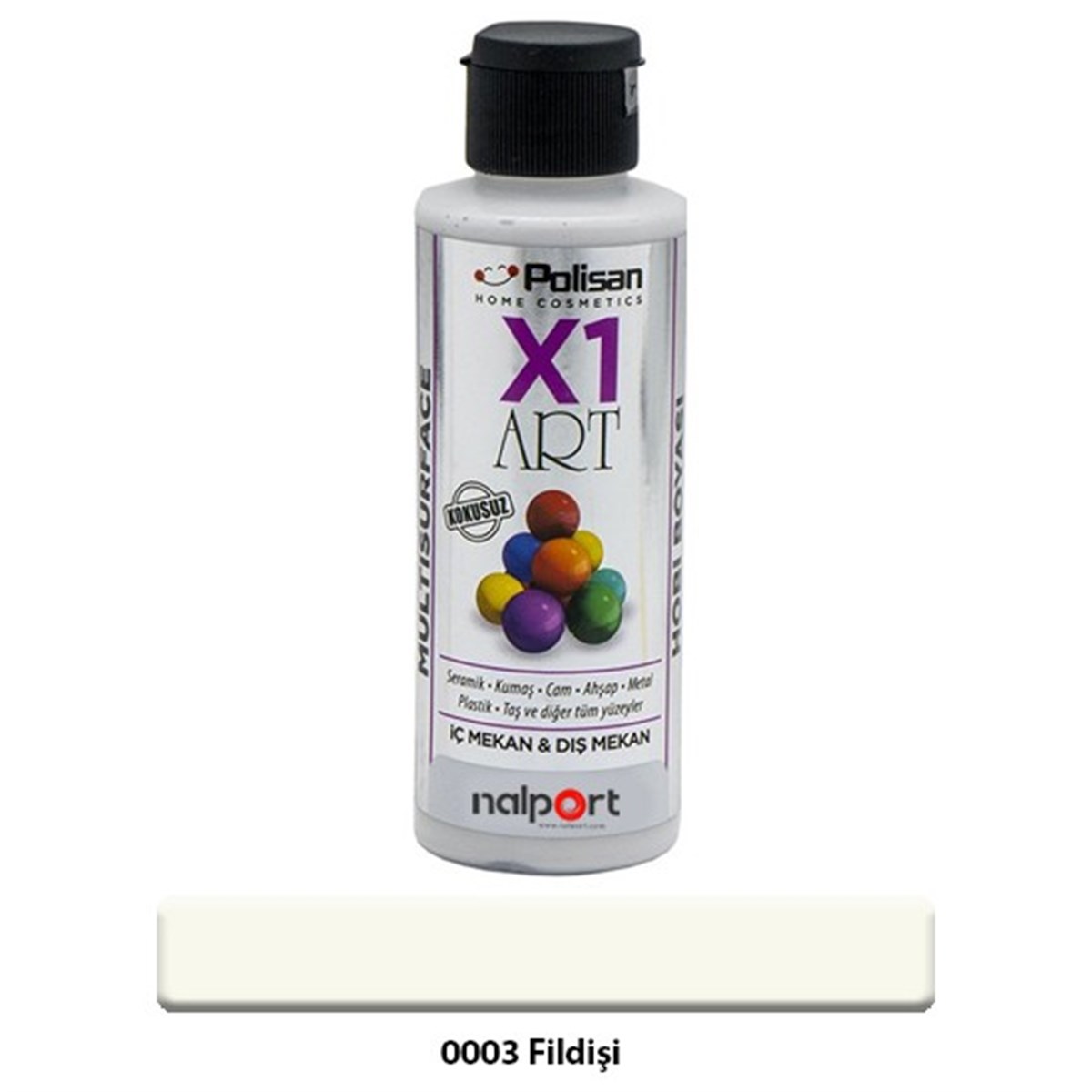 POLİSAN X1 ART MULTISURFACE FİLDİŞİ 120 ML