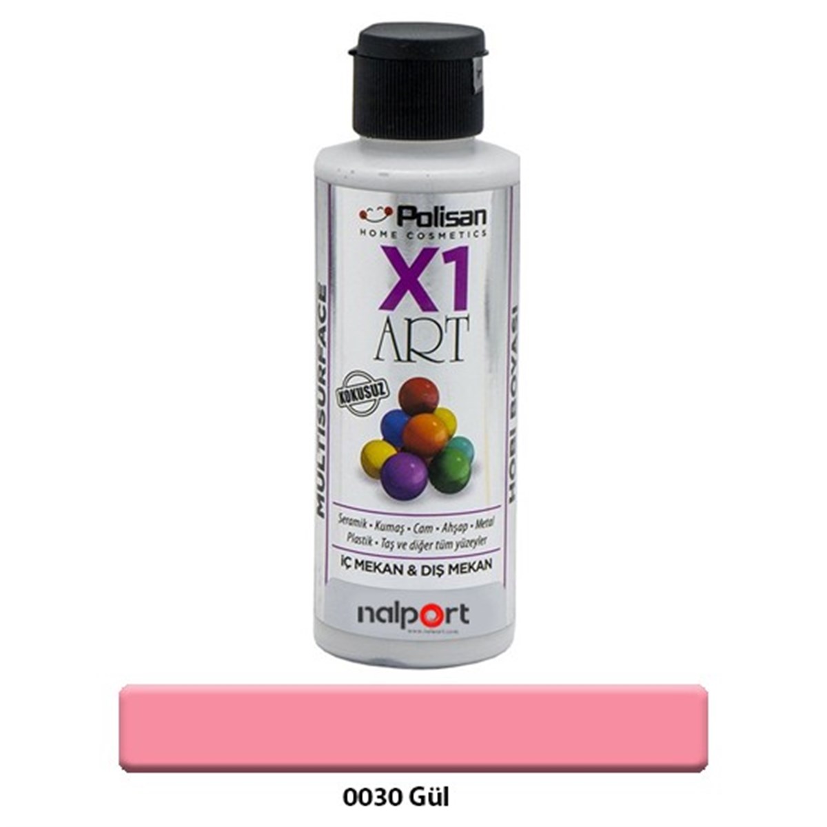 POLİSAN X1 ART MULTISURFACE GÜL