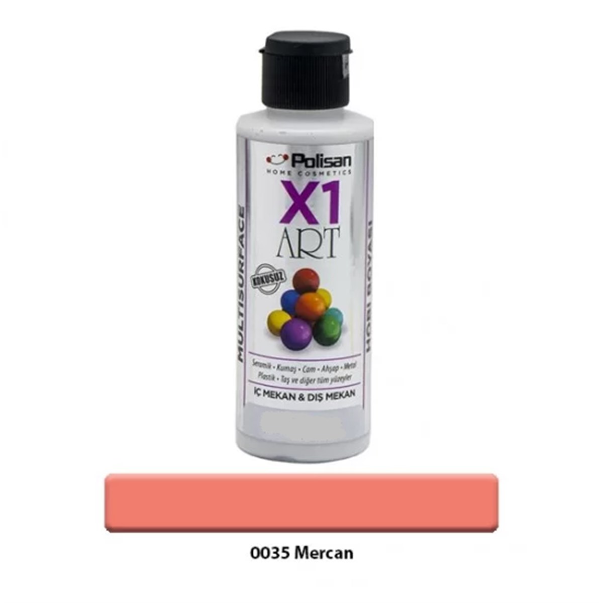 POLİSAN X1 ART MULTISURFACE MERCAN