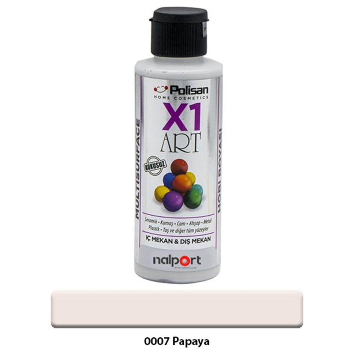 POLİSAN X1 ART MULTISURFACE PAPAYA