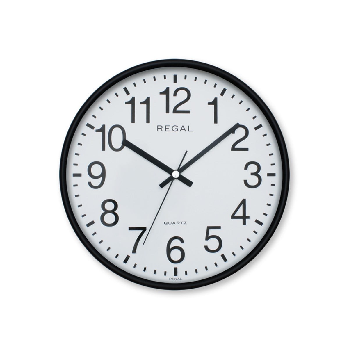 REGAL 0252 BW YUVARLAK DUVAR SAATİ 26 CM BEYAZ