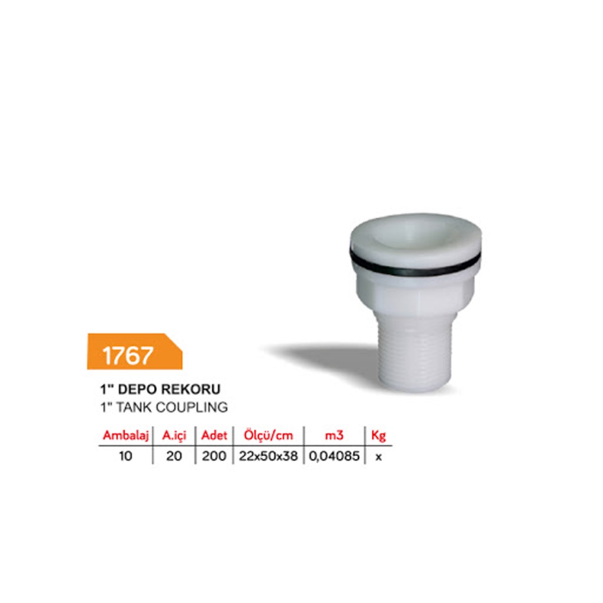 SAYIM 1767 1 P.DEPO REKORU PLASTİK