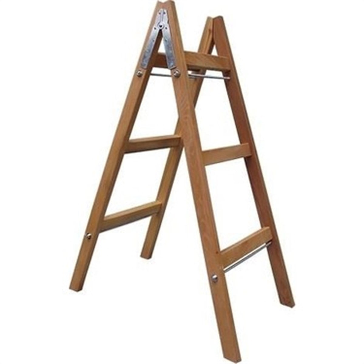 SEÇKİN 3+3 AHŞAP ÇİFT ÇIKIŞLI MERDİVEN