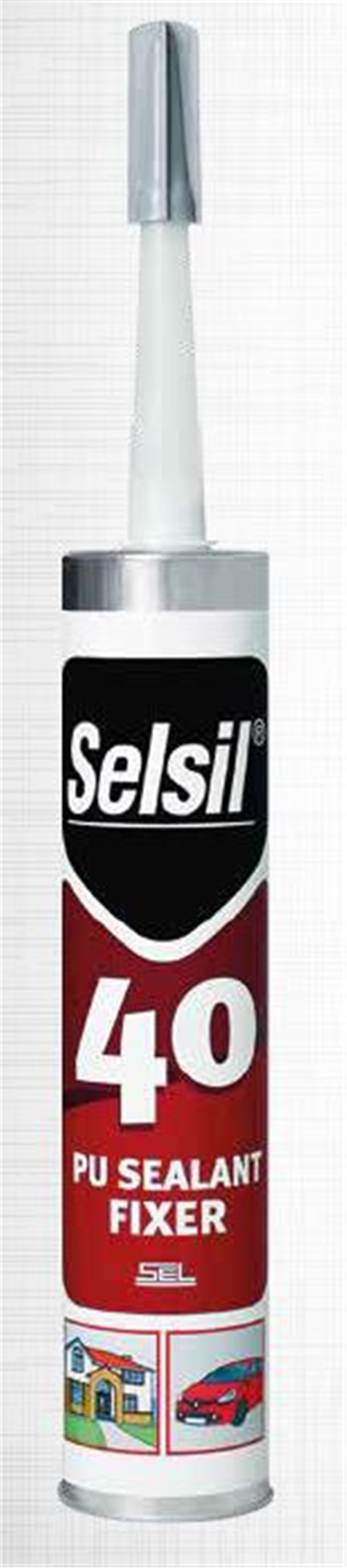 SELSİL 50 PU MASTİK BEYAZ 280 ML