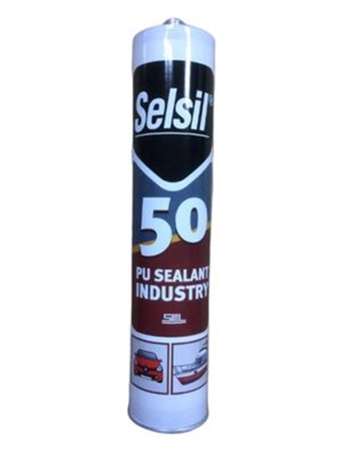 SELSİL 50 PU MASTİK SİYAH 280 ML