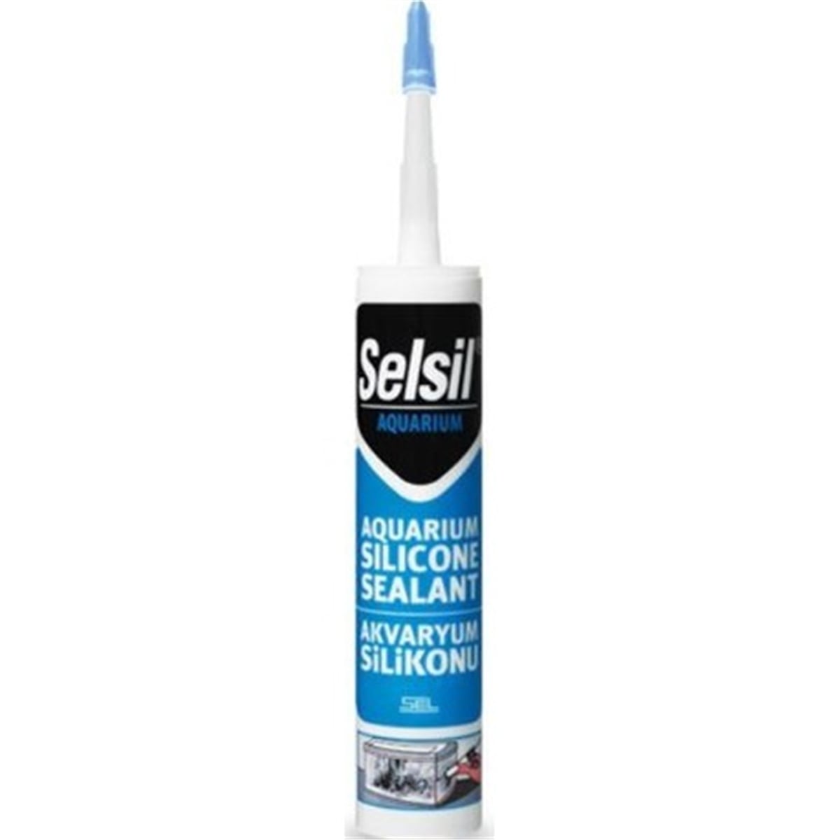 SELSİL AKVARYUM SİLİKONU ŞEFFAF 310 ML