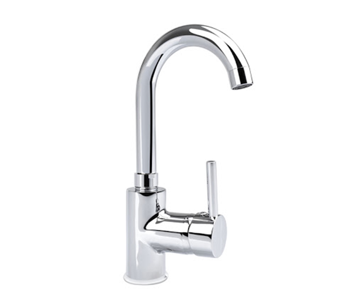 ŞENPRES CAN MİX KUĞU LAVABO BATARYASI MAFSALLI