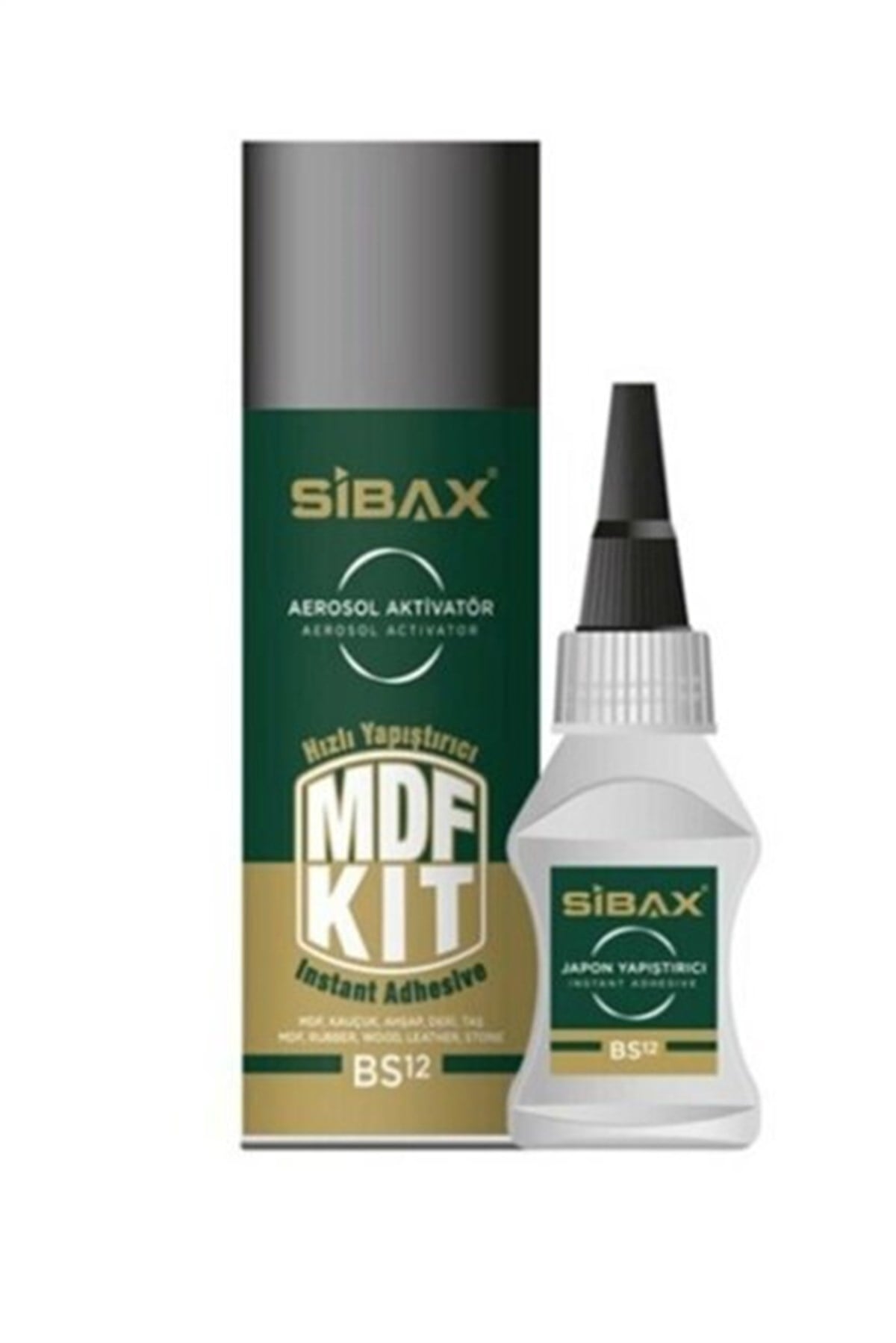 SİBAX HIZLI YAPIŞTIRICI MDF KİT 200 ML