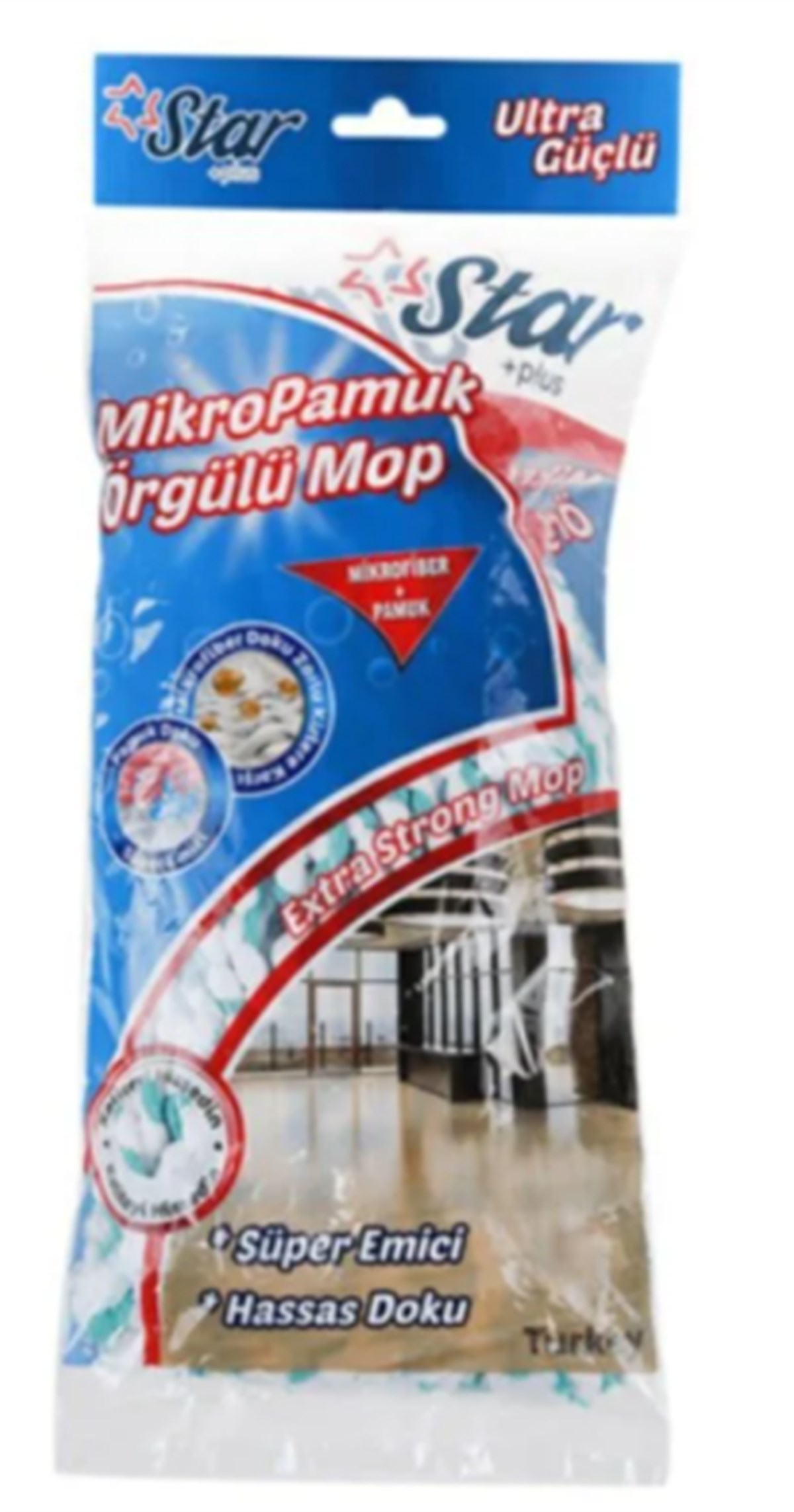 STAR MİKROPAMUK ÖRGÜ MOP STR103