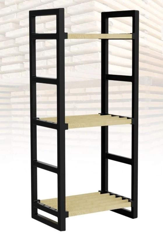 Stickwood 2503 Ahşap Çok Amaçlı 3 Katlı Raf