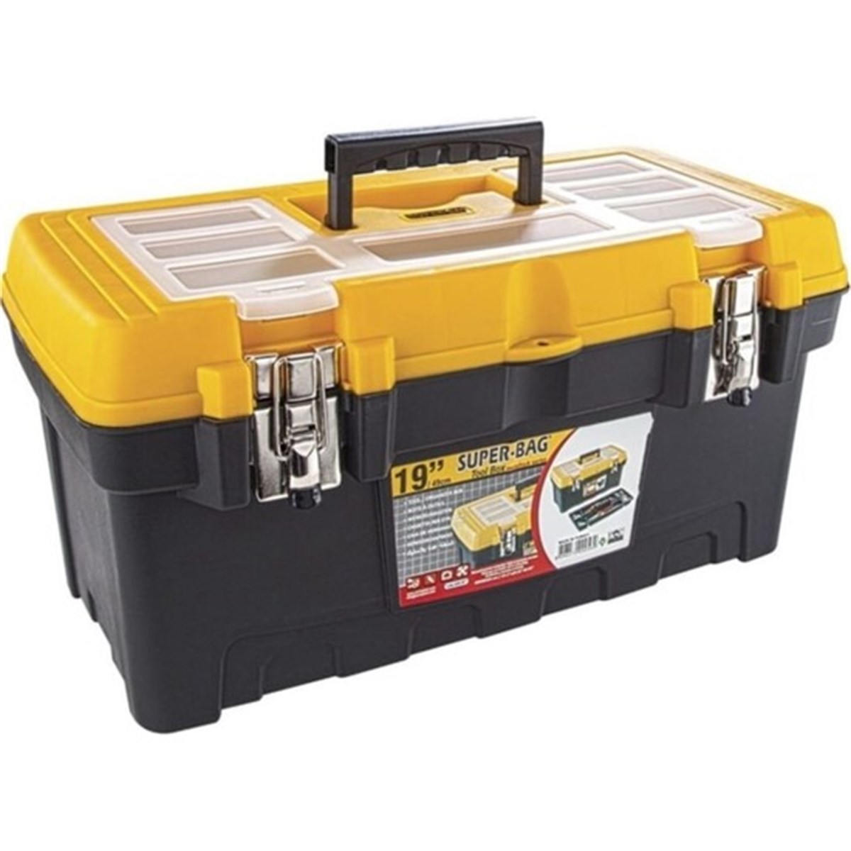 SUPER-BAG 2077 METAL KİLİTLİ TAKIM ÇANTASI 19''