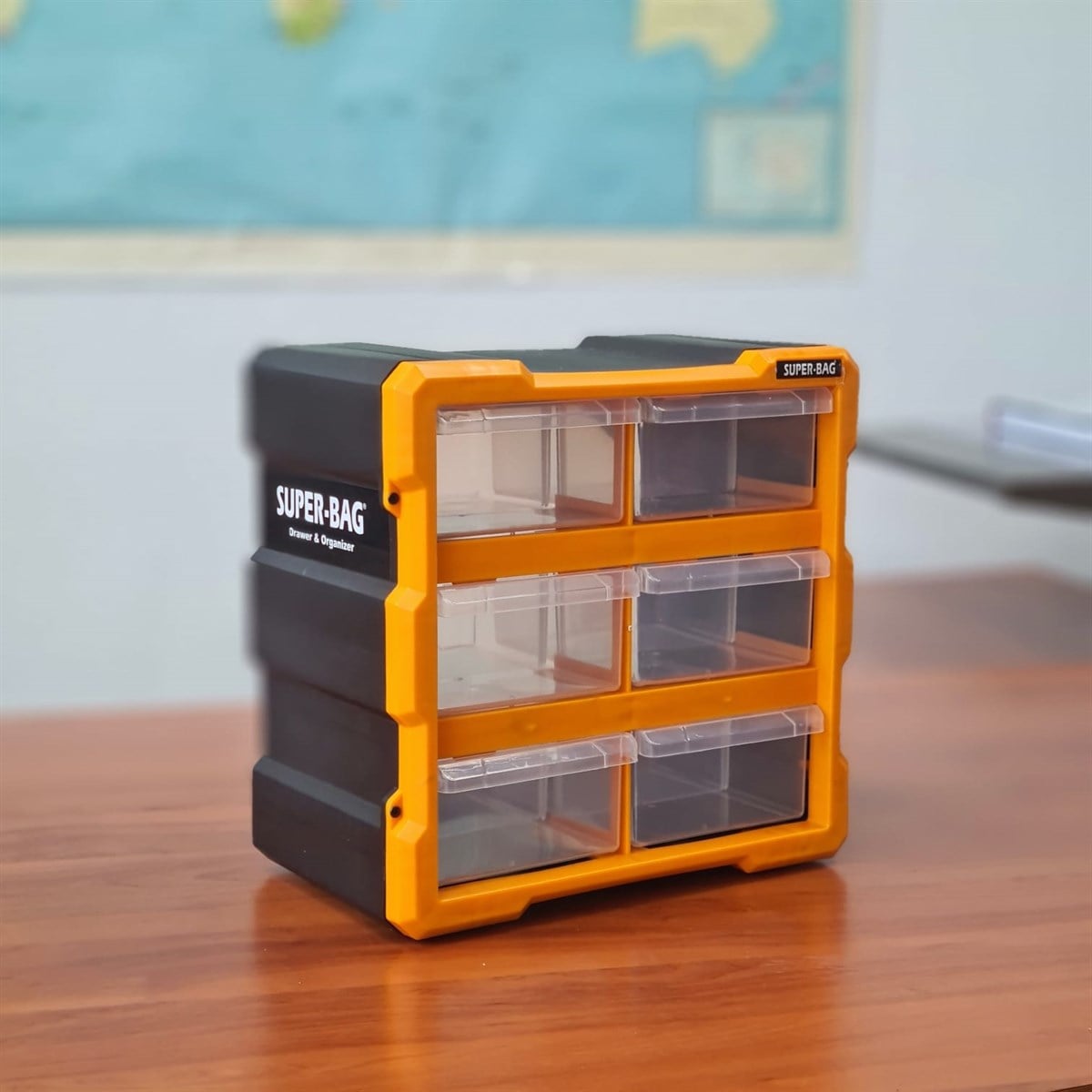 SUPER-BAG 6008 MONOBLOK ÇEKMECE SETİ 6'LI