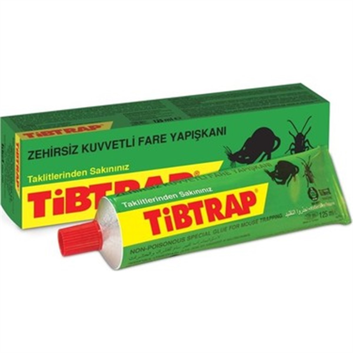 TİBTRAP FARE YAPIŞTIRICI 125ML ZEHİRSİZ