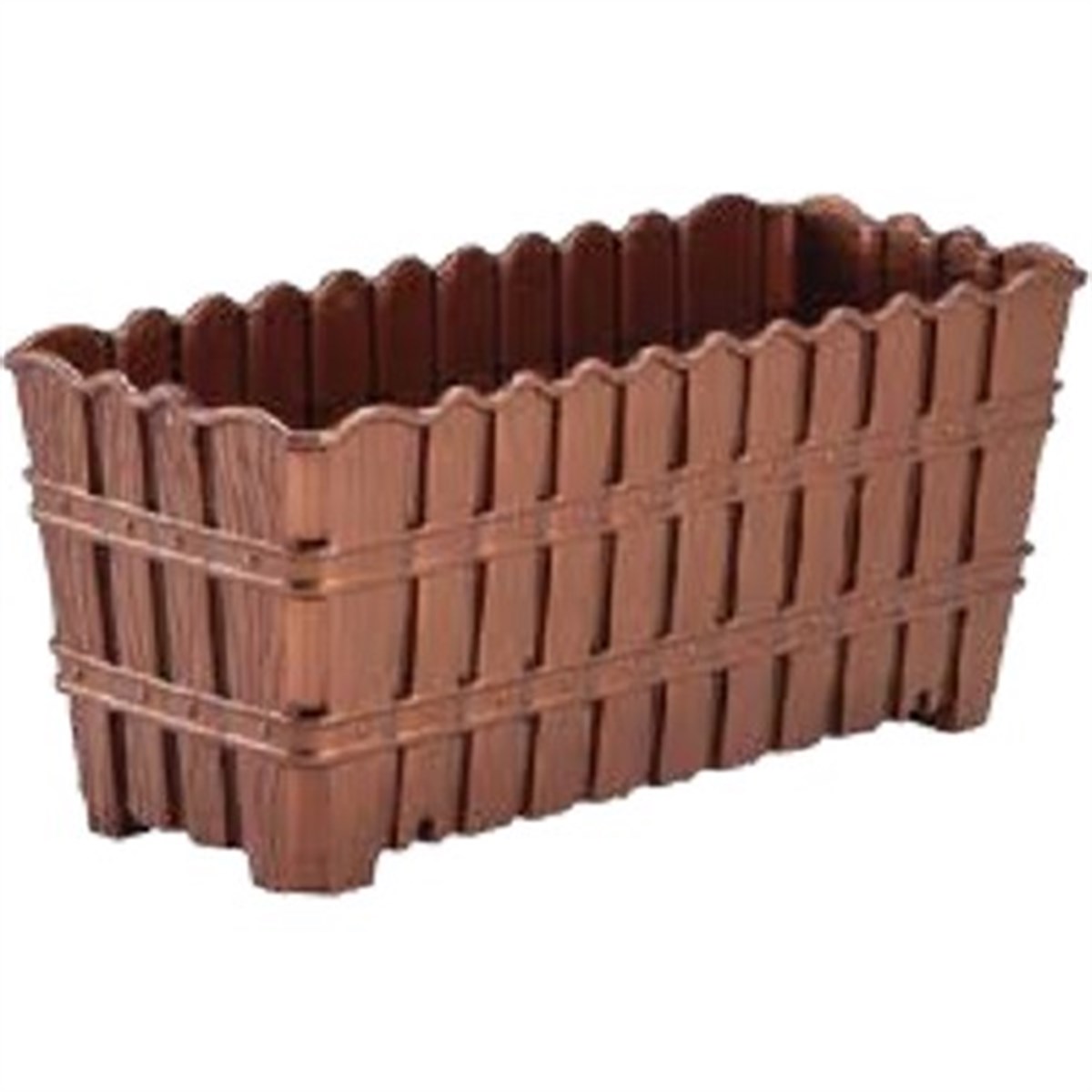 VİOLET BAMBU BALKON SAKSI 30 CM
