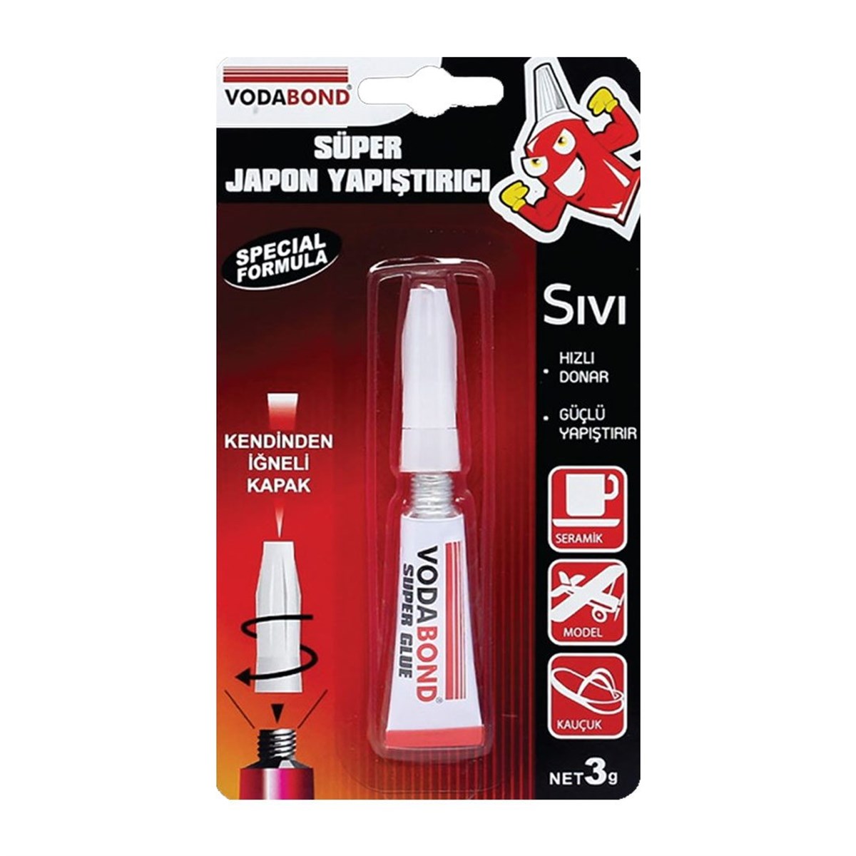 VODABOND JAPON YAPIŞTIRICI 3 GR