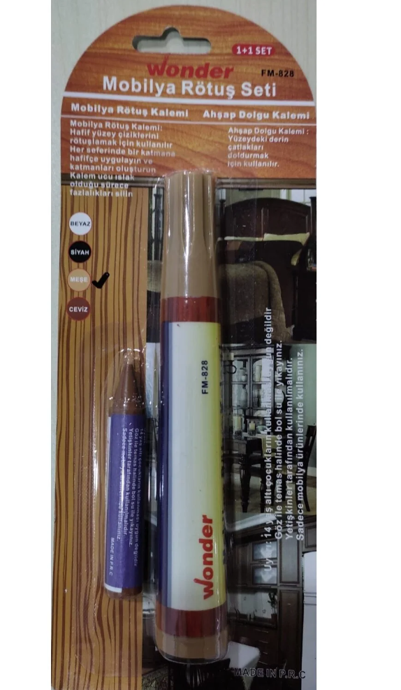 Wonder Mobilya Rütuş Seti Meşe