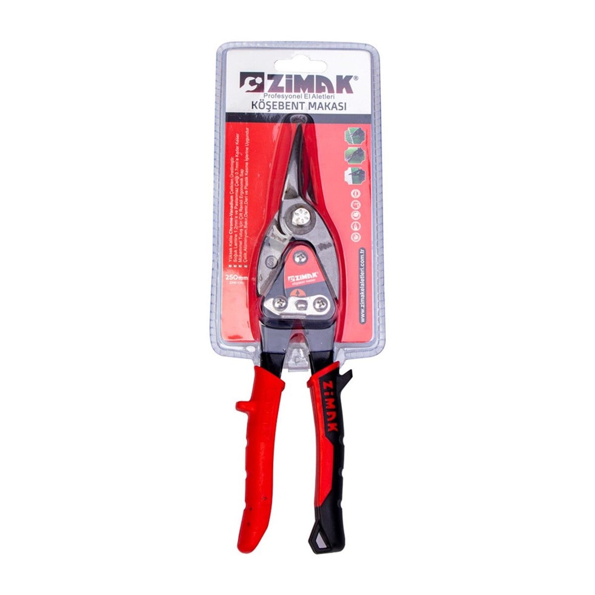 ZİMAK KÖŞEBENT MAKASI 250 MM