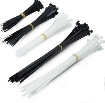 Zimak Plastik Kablo Bağı 3,6X200 Mm Siyah-Beyaz