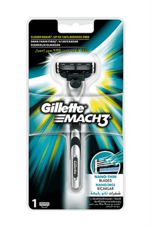 Gillette Mach3 Tıraş Makinesi 1 Gövde + 1 Yedek BaşlıkTıraş ÜrünleriGilletteGillette Mach3 Tıraş Makinesi 1 Gövde + 1 Yedek Başlık