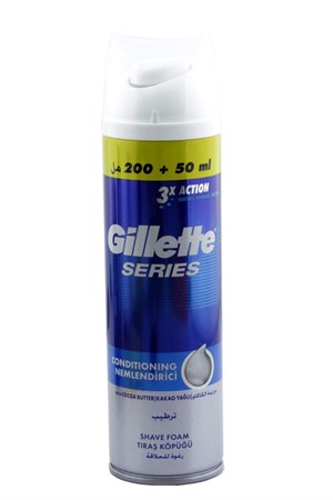 Tıraş ÜrünleriGilletteGillette Tıraş Köpüğü Series 250ml Nemlendirici