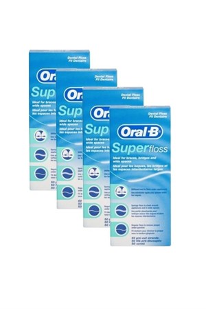 Ağız & Diş Bakım ÜrünleriOral-bOral-B Süper Floss Diş İpi 50 Adet X 4 Paket