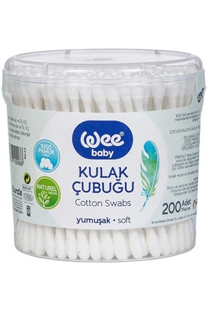 Bebek Bakım ÜrünleriWee BabyWEE BABY Kulak Temizleme Çubuğu (200 Adet) 