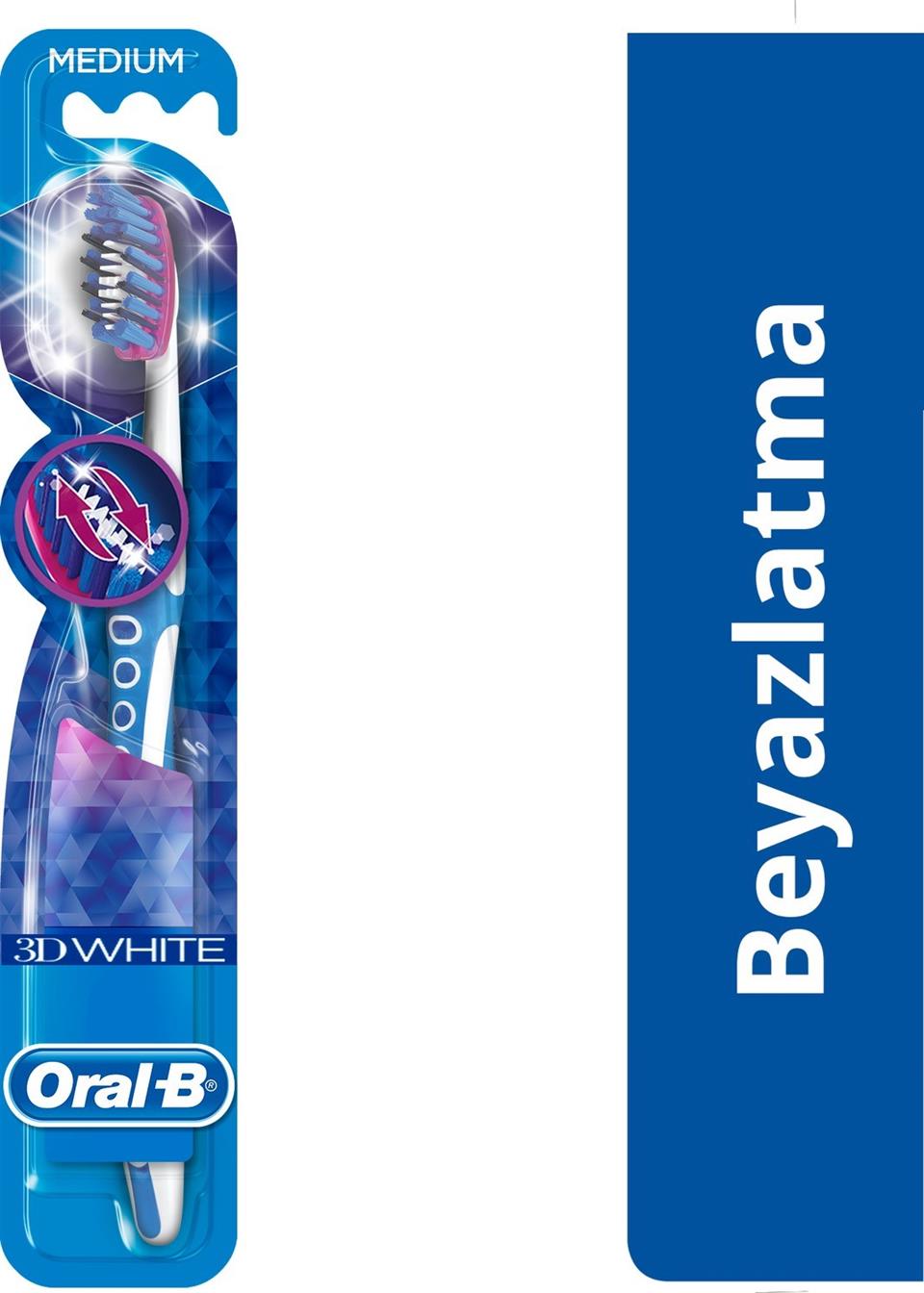Oral-B Diş Fırçası Pro-Flex 3 Boyutlu Beyazlık Luxe Orta Boy (Medium) |  Alvantaj.com