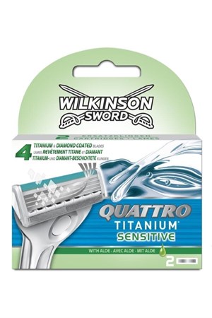 Tıraş ÜrünleriWilkinson.Wilkinson Quattro Titanium Sensitive 2 Yedek Kartuş