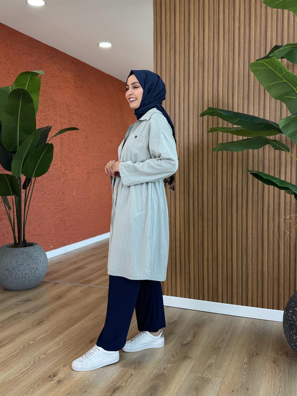 Beli Bağıcıklı Kap - Mint