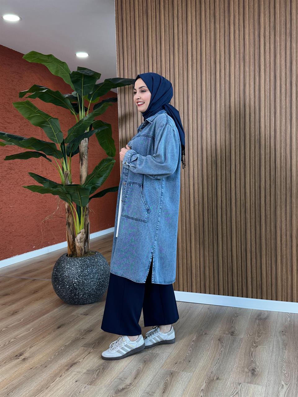 Eleni Tensel Kot Kap - Mavi