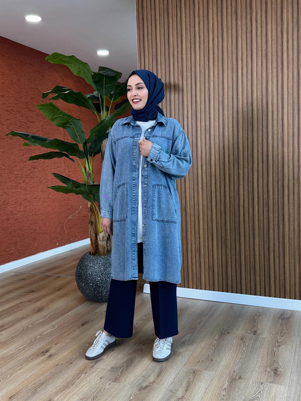 Eleni Tensel Kot Kap - Mavi