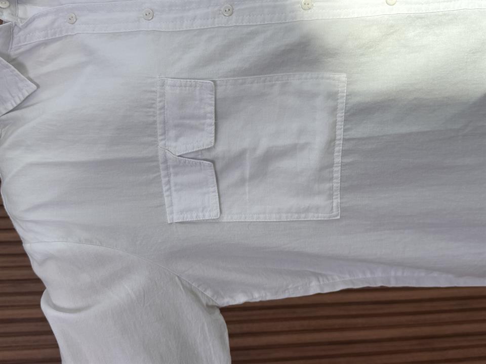 Kadın Pamuk Gömlek-Beyaz