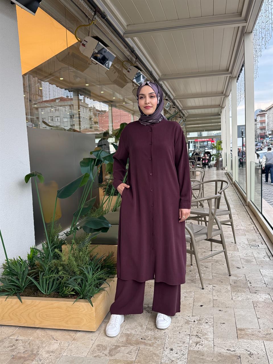Rana Tensel Takım - Mürdüm
