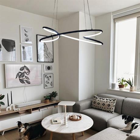 Led Sarkıt Avize Dağınık Helezon  PL 80021