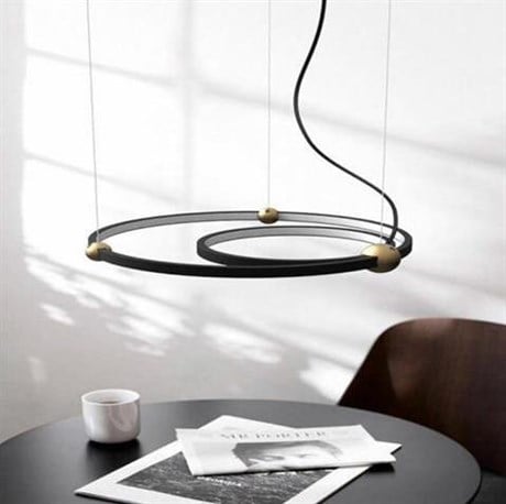 PENTALUX Toplu 2'li  Çember Led Sarkıt Avize  PL 30071