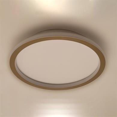  Monolux Çember Model Led İç-Dış Aydınlatmalı Plafonyer 40 cm çap ML 54104