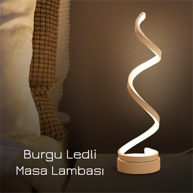 Burgu Ledli Masa Lambası Monolux ML 90012