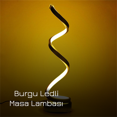 Burgu Ledli Masa Lambası Monolux ML 90012