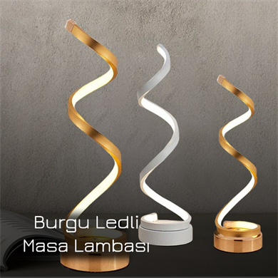 Burgu Ledli Masa Lambası Monolux ML 90012