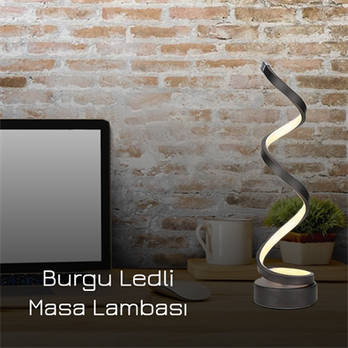 Burgu Ledli Masa Lambası Monolux ML 90012