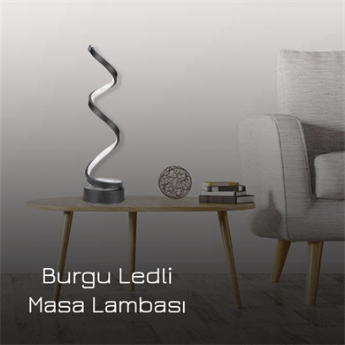 Burgu Ledli Masa Lambası Monolux ML 90012