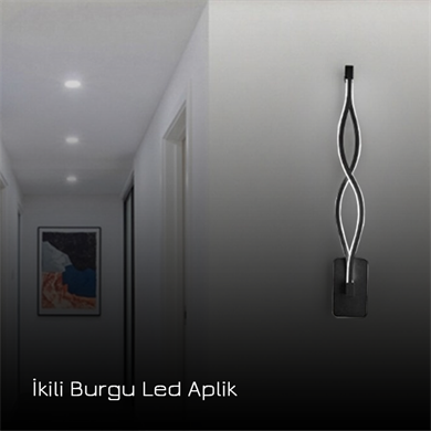 İkili Burgu Aplik Monolux ML 74123