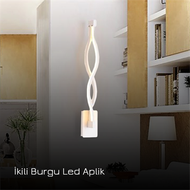 İkili Burgu Aplik Monolux ML 74123