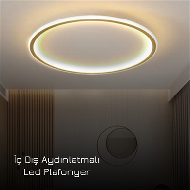 Led Plafonyer Çift Yönlü 120 cm çap Monolux ML 54108