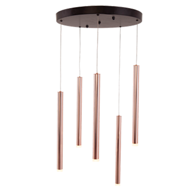 Led Sarkıt Avize 5li Boru Model Monolux ML 83001Y