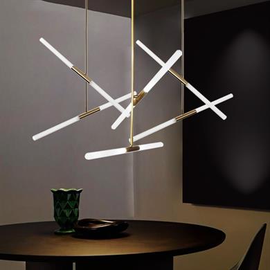 Led Sarkıt Avize 6lı Boru Model Monolux ML 83031